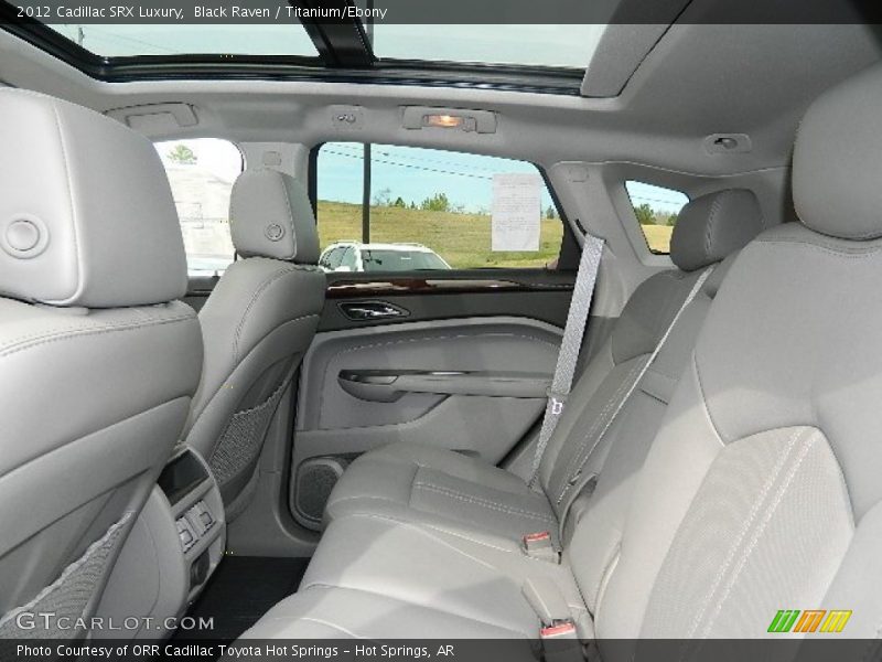Black Raven / Titanium/Ebony 2012 Cadillac SRX Luxury