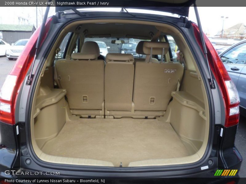 Nighthawk Black Pearl / Ivory 2008 Honda CR-V LX 4WD