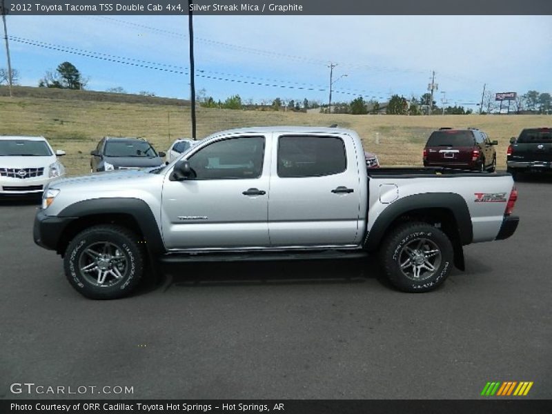 Silver Streak Mica / Graphite 2012 Toyota Tacoma TSS Double Cab 4x4