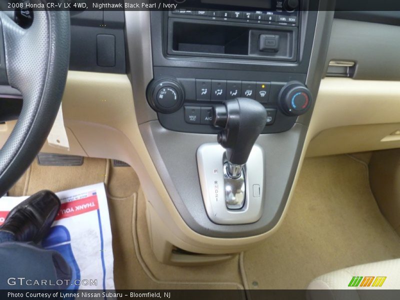 Nighthawk Black Pearl / Ivory 2008 Honda CR-V LX 4WD