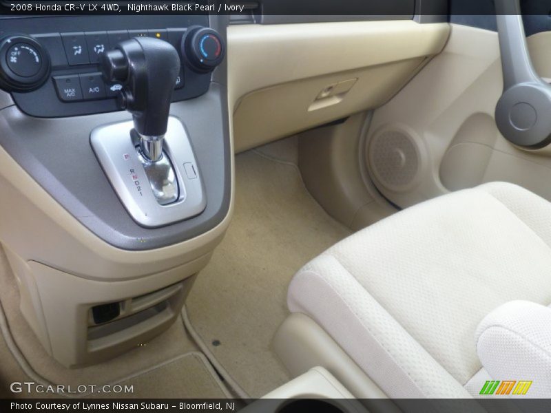 Nighthawk Black Pearl / Ivory 2008 Honda CR-V LX 4WD