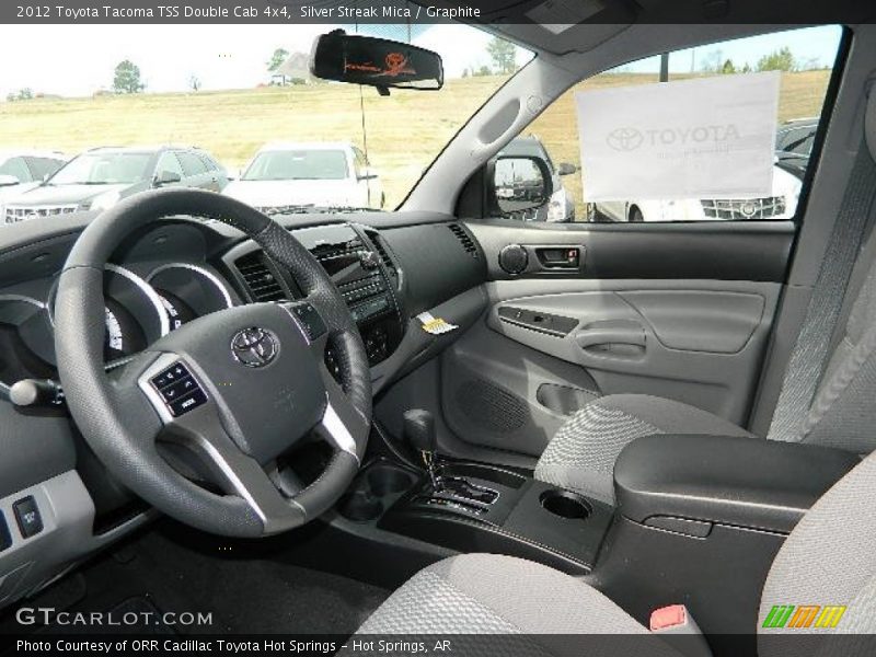 Silver Streak Mica / Graphite 2012 Toyota Tacoma TSS Double Cab 4x4