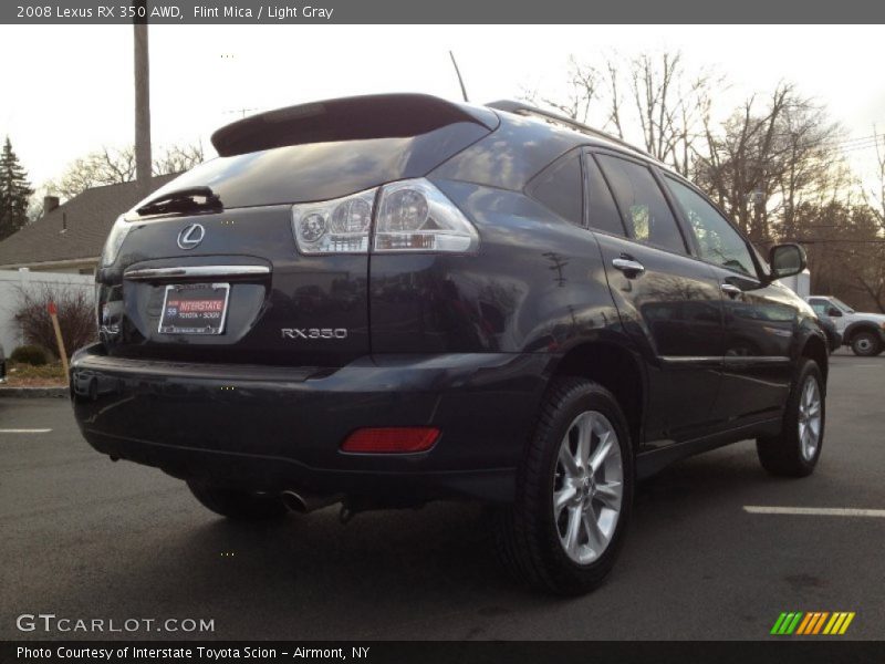 Flint Mica / Light Gray 2008 Lexus RX 350 AWD