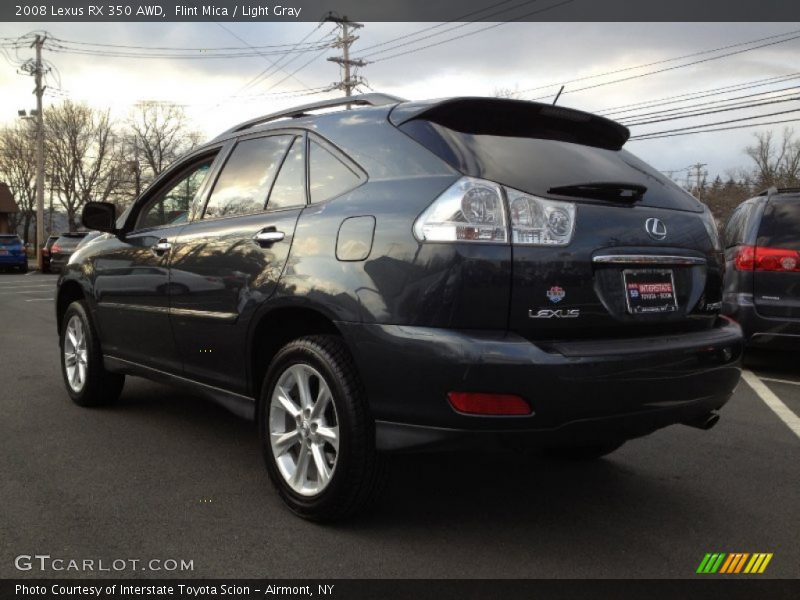 Flint Mica / Light Gray 2008 Lexus RX 350 AWD