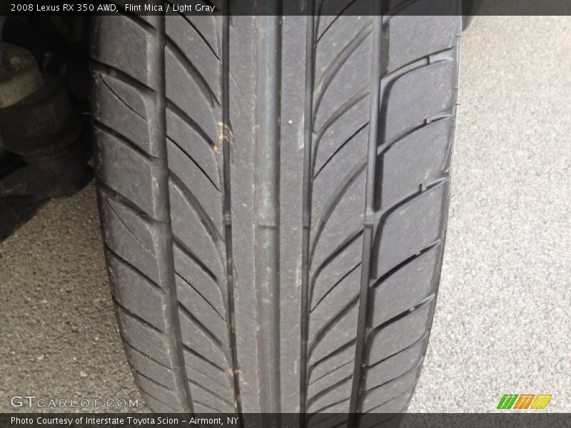 Flint Mica / Light Gray 2008 Lexus RX 350 AWD