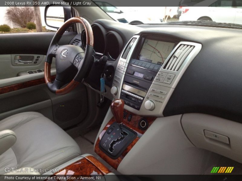 Flint Mica / Light Gray 2008 Lexus RX 350 AWD