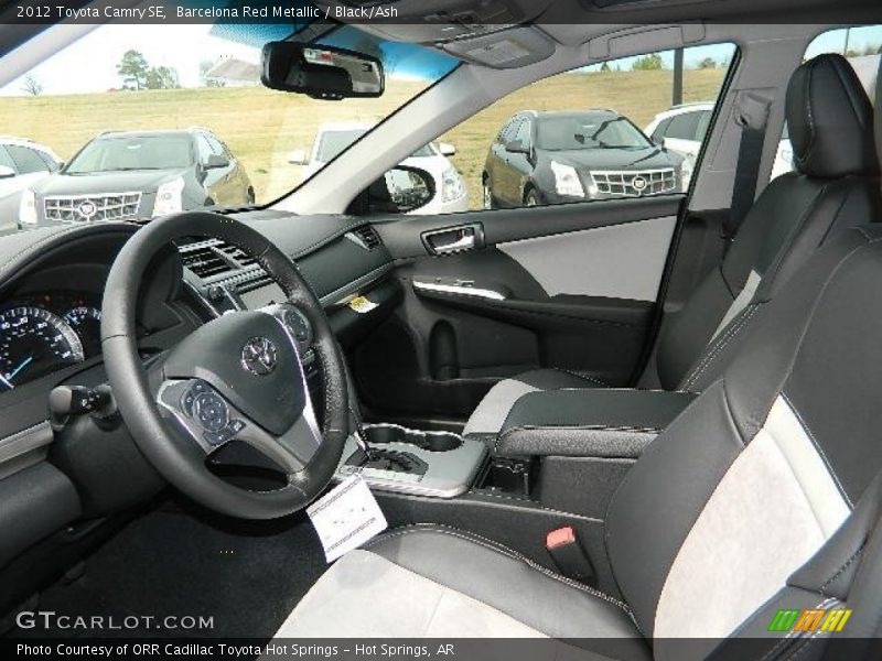 Barcelona Red Metallic / Black/Ash 2012 Toyota Camry SE