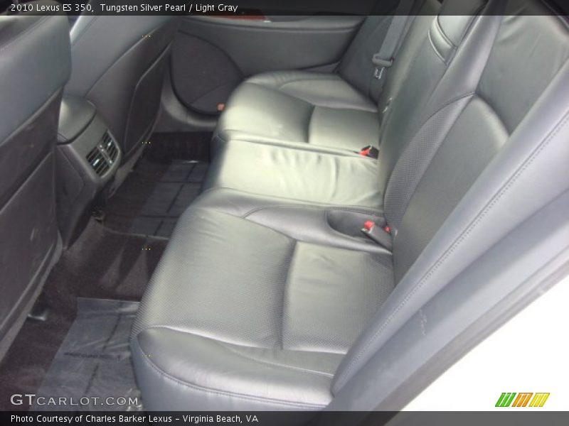 Tungsten Silver Pearl / Light Gray 2010 Lexus ES 350