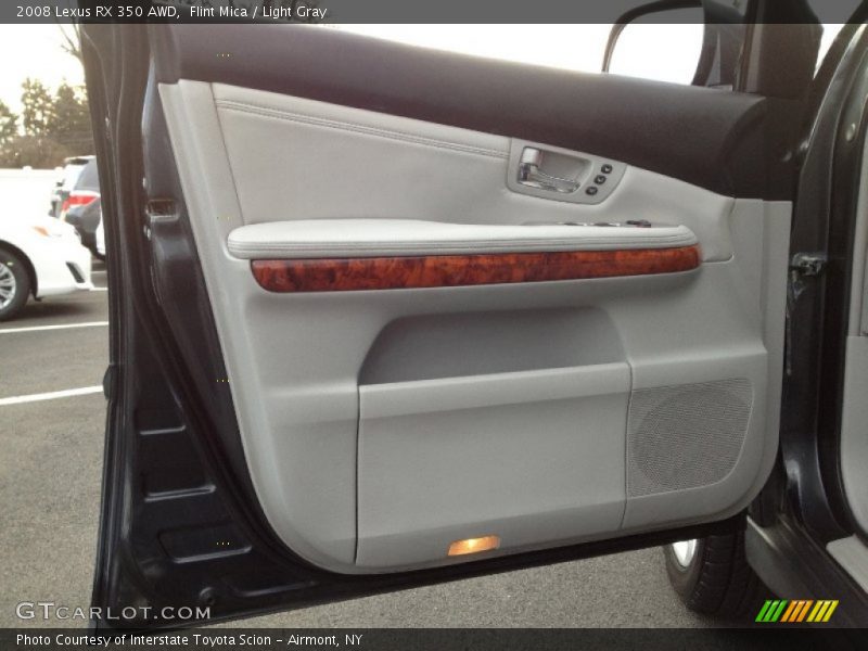 Flint Mica / Light Gray 2008 Lexus RX 350 AWD
