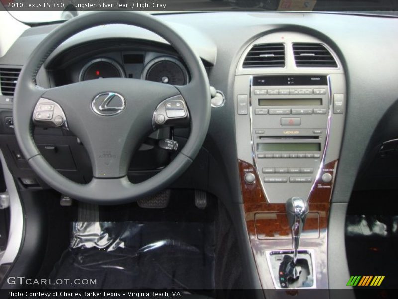 Tungsten Silver Pearl / Light Gray 2010 Lexus ES 350