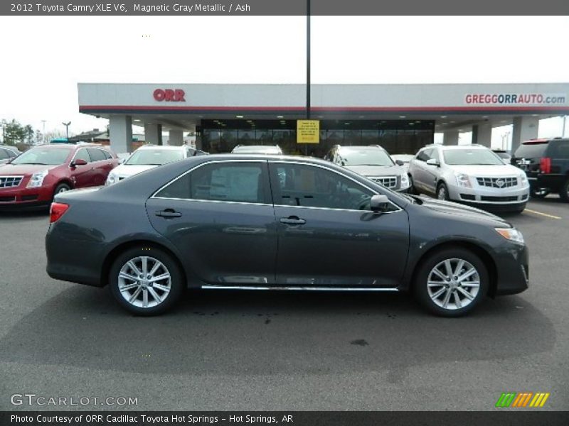 Magnetic Gray Metallic / Ash 2012 Toyota Camry XLE V6