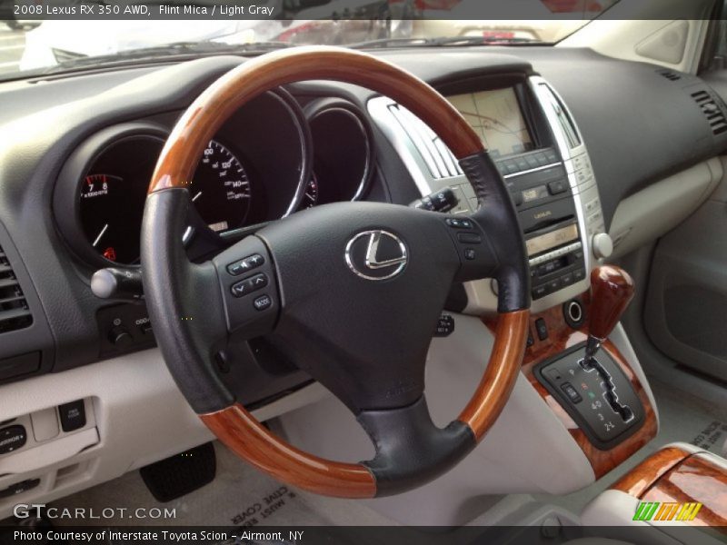 Flint Mica / Light Gray 2008 Lexus RX 350 AWD