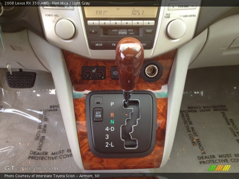Flint Mica / Light Gray 2008 Lexus RX 350 AWD