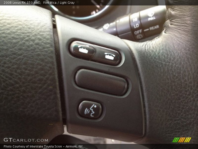 Flint Mica / Light Gray 2008 Lexus RX 350 AWD