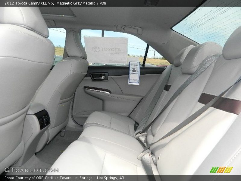 Magnetic Gray Metallic / Ash 2012 Toyota Camry XLE V6