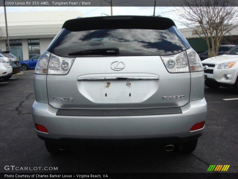 Tungsten Pearl / Black 2009 Lexus RX 350 AWD