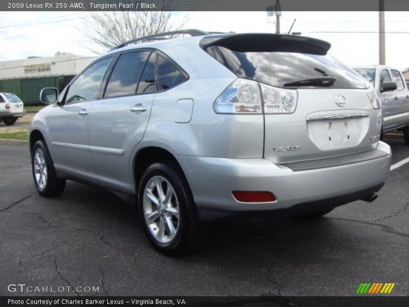 Tungsten Pearl / Black 2009 Lexus RX 350 AWD
