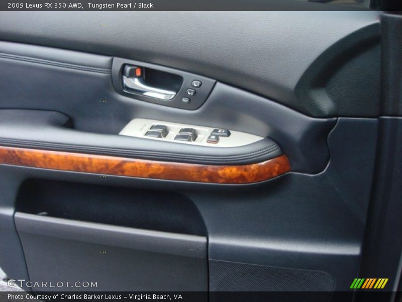 Tungsten Pearl / Black 2009 Lexus RX 350 AWD
