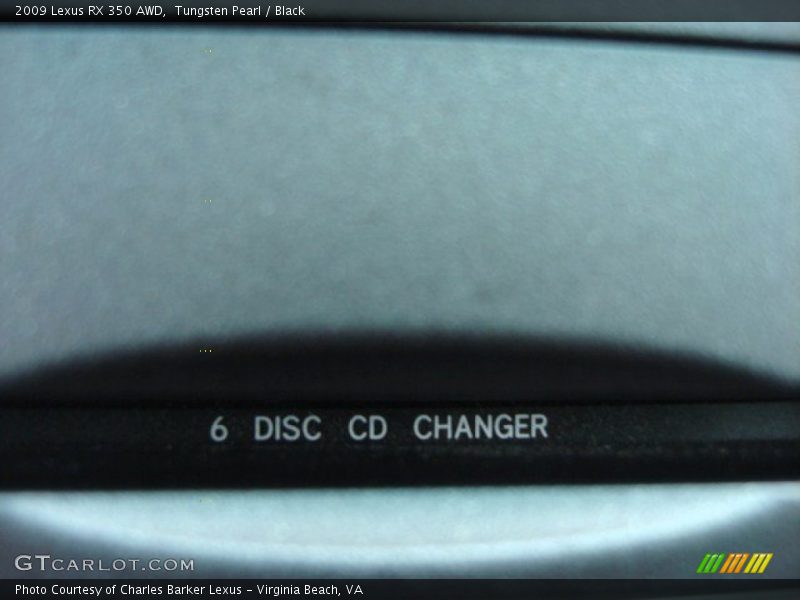 Tungsten Pearl / Black 2009 Lexus RX 350 AWD