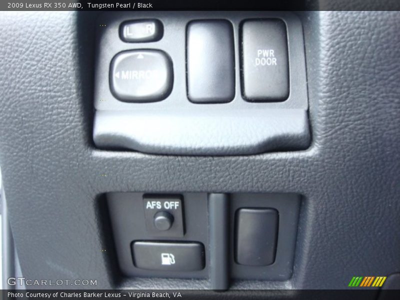 Tungsten Pearl / Black 2009 Lexus RX 350 AWD