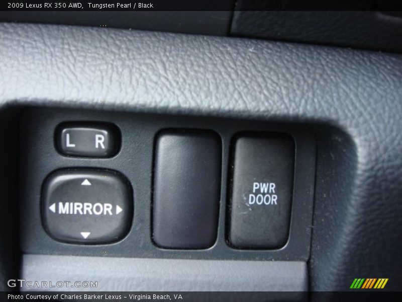 Tungsten Pearl / Black 2009 Lexus RX 350 AWD