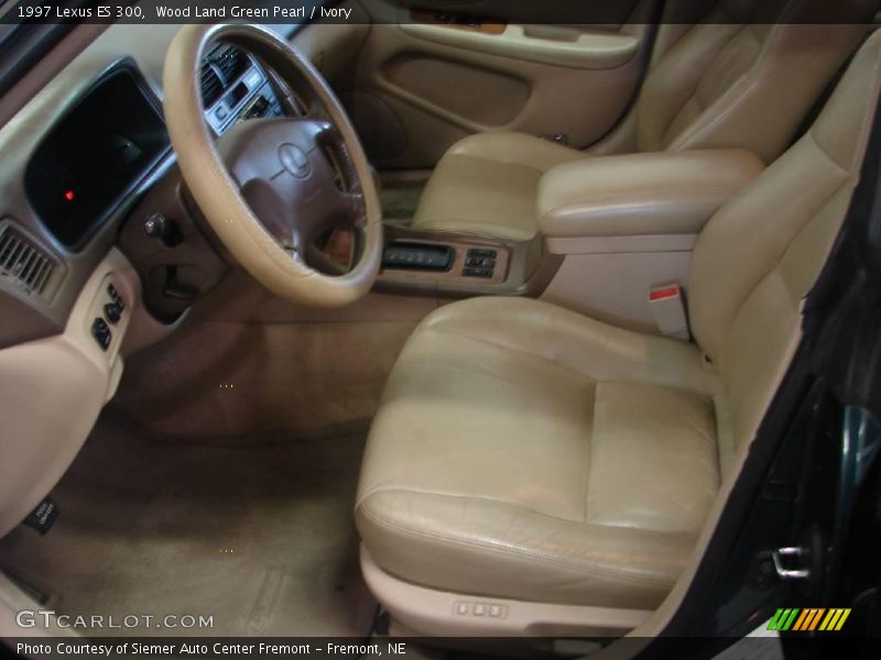 Wood Land Green Pearl / Ivory 1997 Lexus ES 300