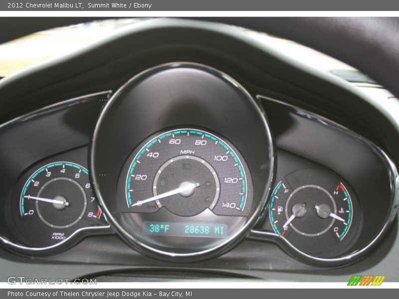  2012 Malibu LT LT Gauges