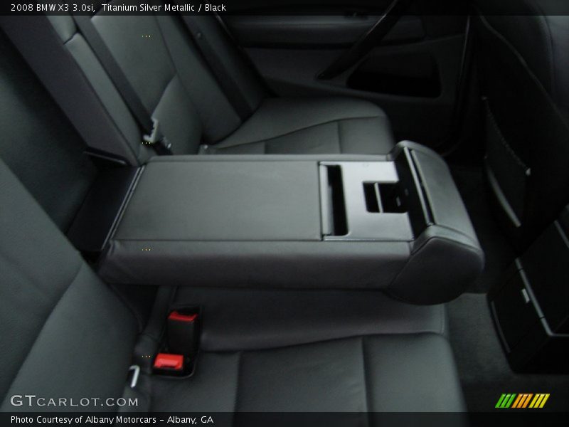 Titanium Silver Metallic / Black 2008 BMW X3 3.0si