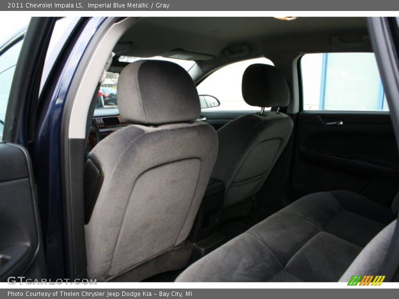 Imperial Blue Metallic / Gray 2011 Chevrolet Impala LS