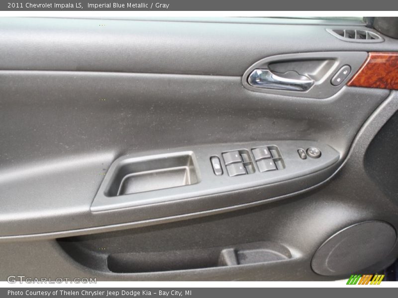 Imperial Blue Metallic / Gray 2011 Chevrolet Impala LS