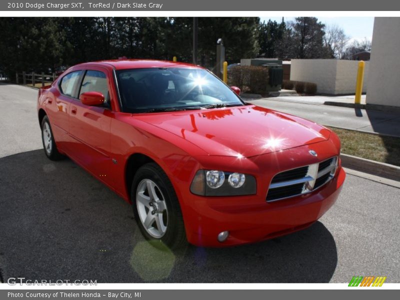 TorRed / Dark Slate Gray 2010 Dodge Charger SXT