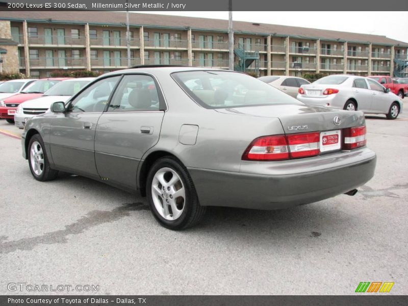 Millennium Silver Metallic / Ivory 2000 Lexus ES 300 Sedan