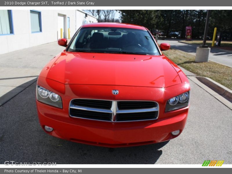 TorRed / Dark Slate Gray 2010 Dodge Charger SXT