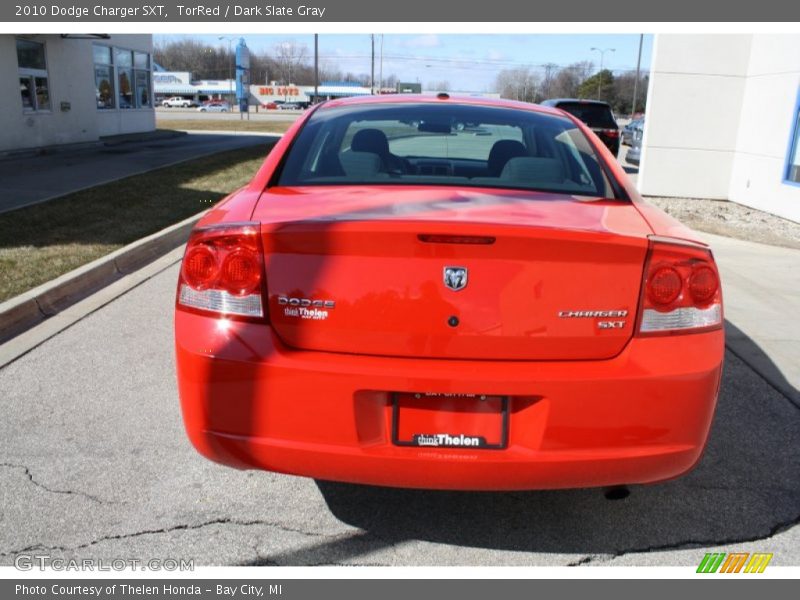 TorRed / Dark Slate Gray 2010 Dodge Charger SXT