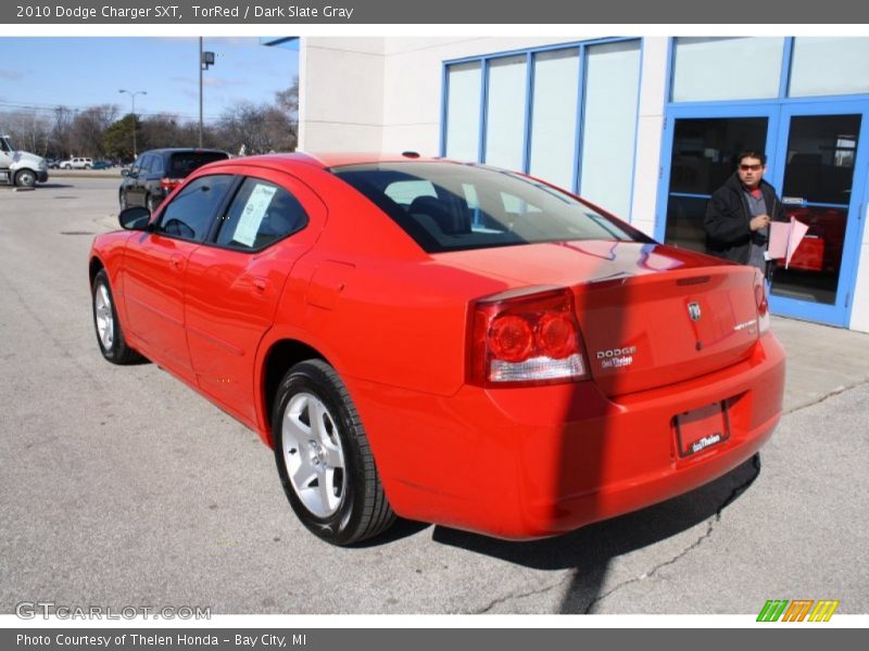 TorRed / Dark Slate Gray 2010 Dodge Charger SXT