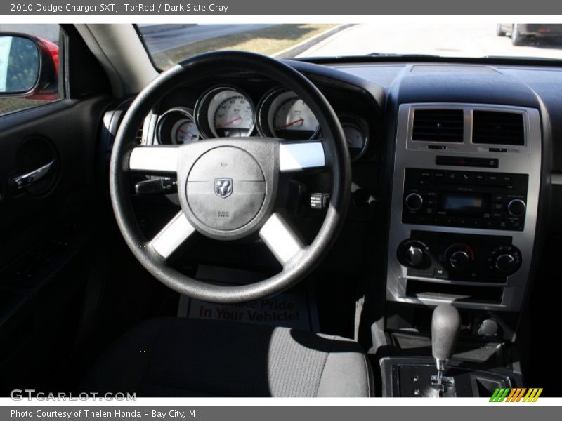 TorRed / Dark Slate Gray 2010 Dodge Charger SXT