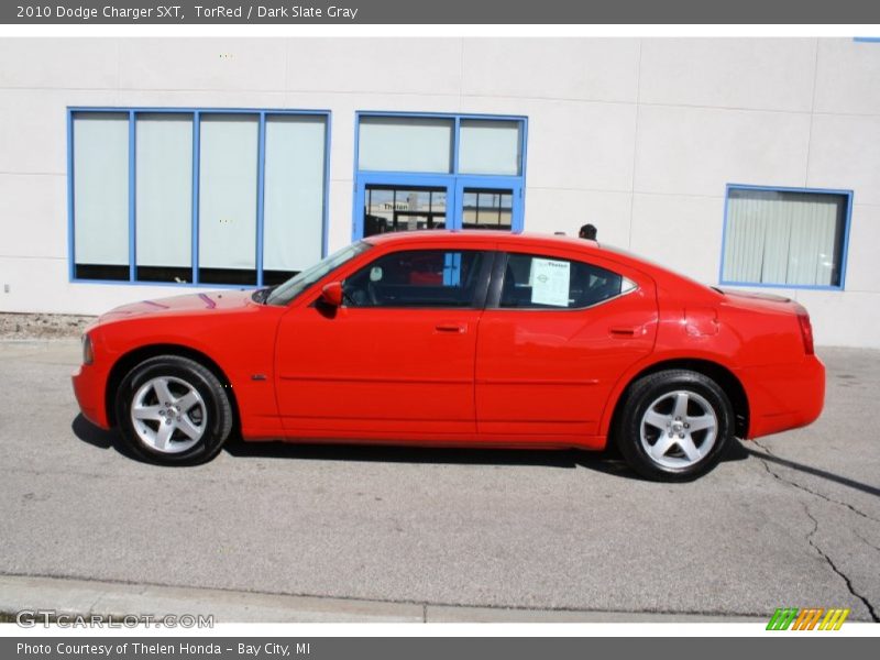 TorRed / Dark Slate Gray 2010 Dodge Charger SXT