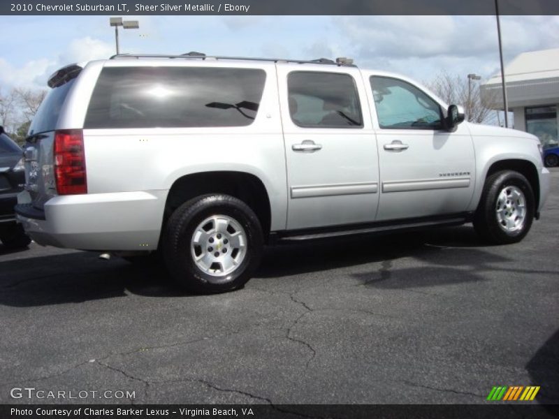 Sheer Silver Metallic / Ebony 2010 Chevrolet Suburban LT