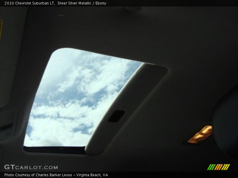 Sheer Silver Metallic / Ebony 2010 Chevrolet Suburban LT