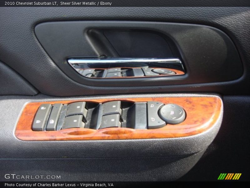 Sheer Silver Metallic / Ebony 2010 Chevrolet Suburban LT