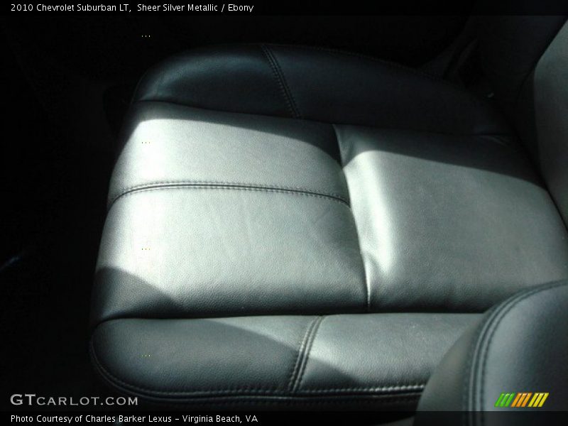 Sheer Silver Metallic / Ebony 2010 Chevrolet Suburban LT