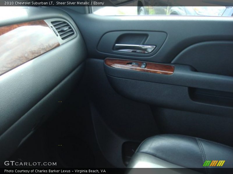 Sheer Silver Metallic / Ebony 2010 Chevrolet Suburban LT
