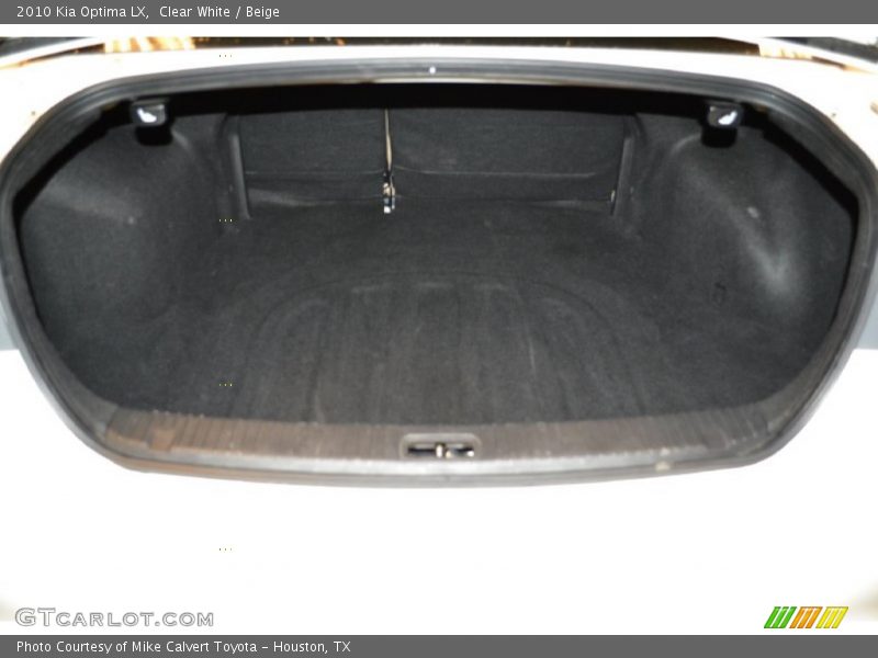 Clear White / Beige 2010 Kia Optima LX