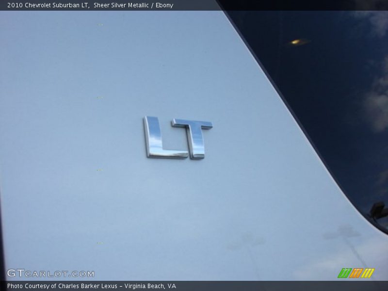 Sheer Silver Metallic / Ebony 2010 Chevrolet Suburban LT