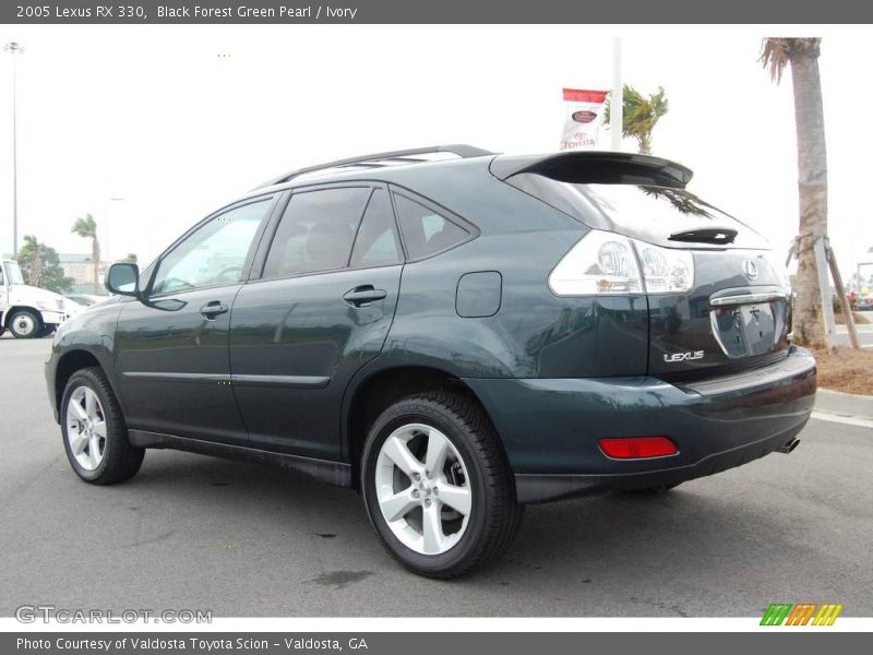 Black Forest Green Pearl / Ivory 2005 Lexus RX 330