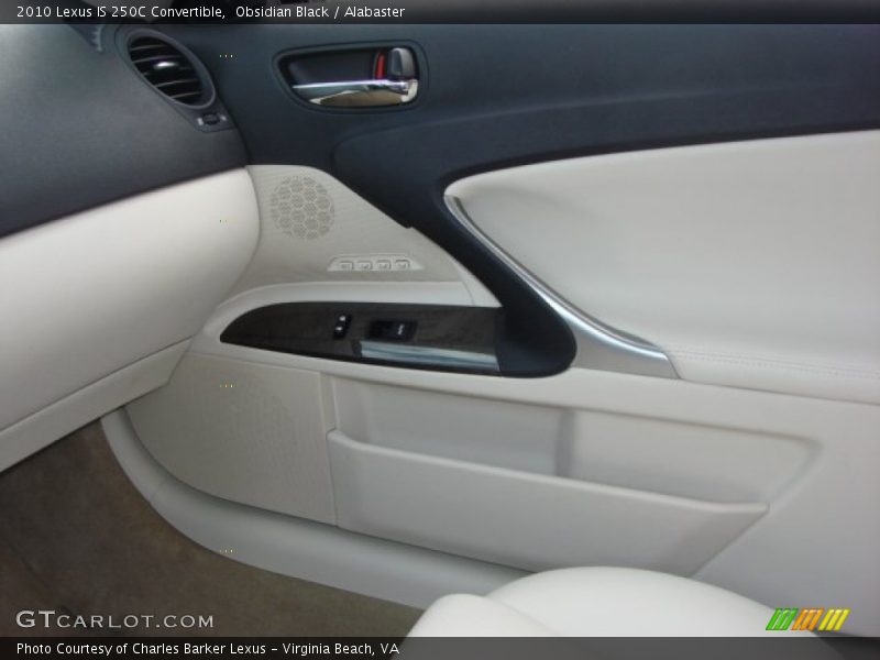 Obsidian Black / Alabaster 2010 Lexus IS 250C Convertible