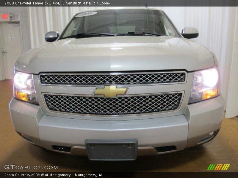 Silver Birch Metallic / Ebony 2008 Chevrolet Tahoe Z71 4x4