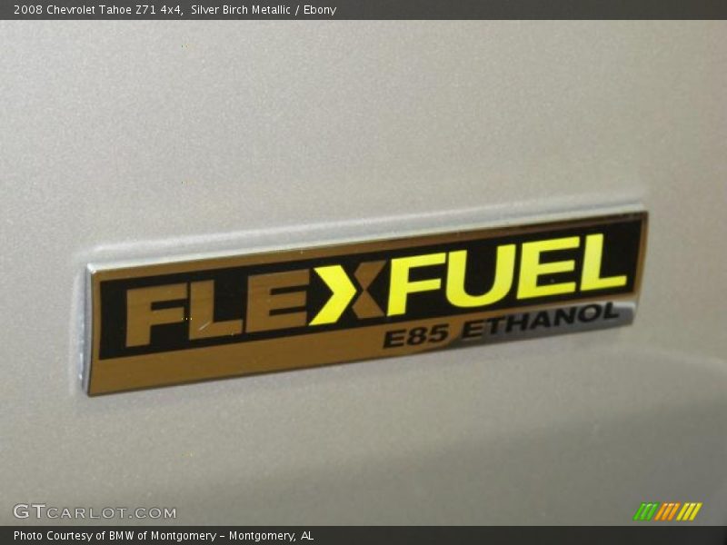 Silver Birch Metallic / Ebony 2008 Chevrolet Tahoe Z71 4x4