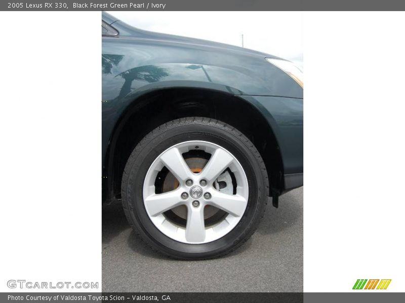 Black Forest Green Pearl / Ivory 2005 Lexus RX 330
