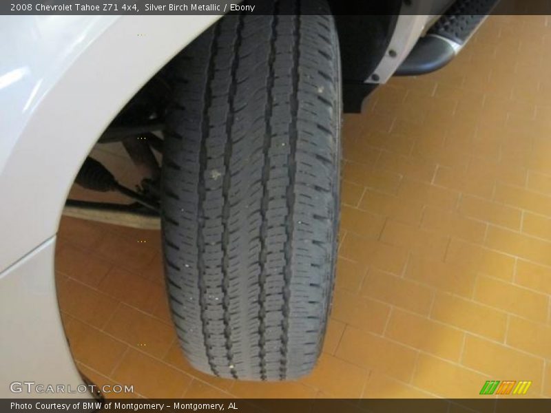 Silver Birch Metallic / Ebony 2008 Chevrolet Tahoe Z71 4x4